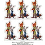 FREE Printable ZOOTOPIA BIRTHDAY PARTY DECORATIONS ZOOTOPIAEVENT