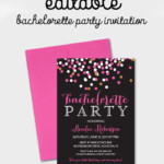 Free Printables And Templates Free Bachelorette Party Invitations