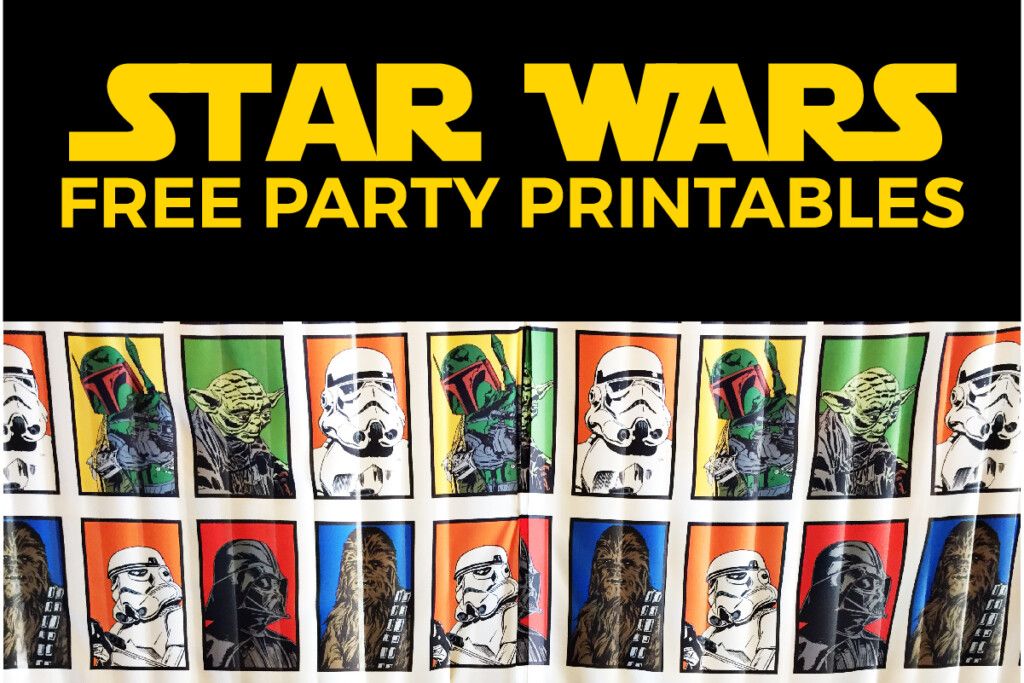 FREE Star Wars Party Printables