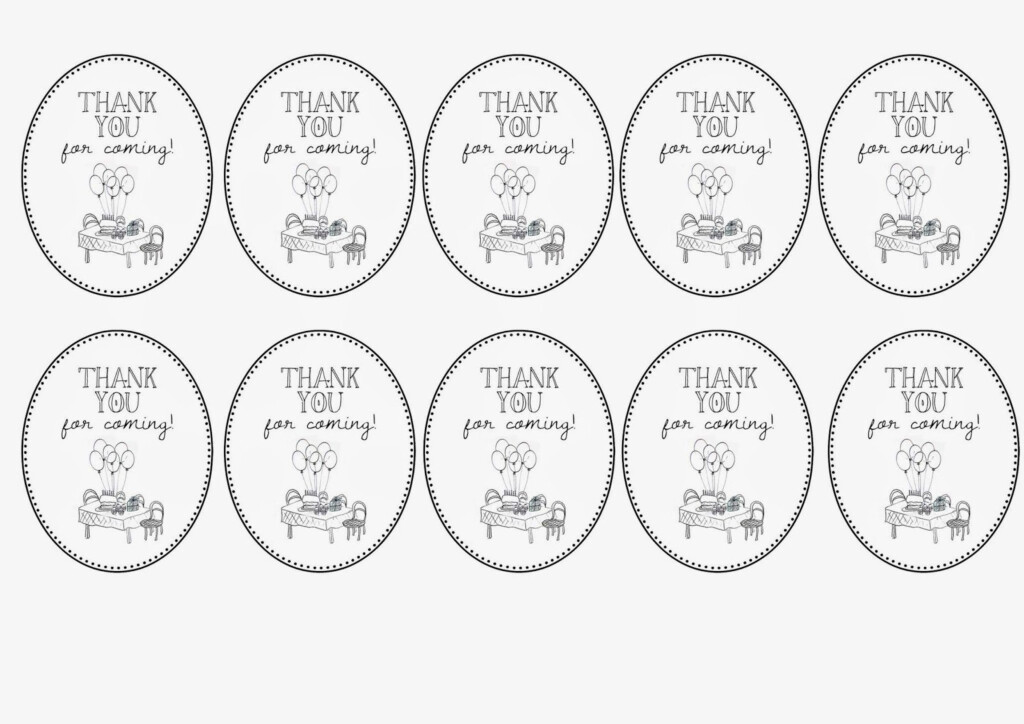 Greatfun4kids Oval Labels For Party Favors thank You For Coming Free 