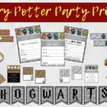 Harry Potter Birthday Banner Printable Shopmall my