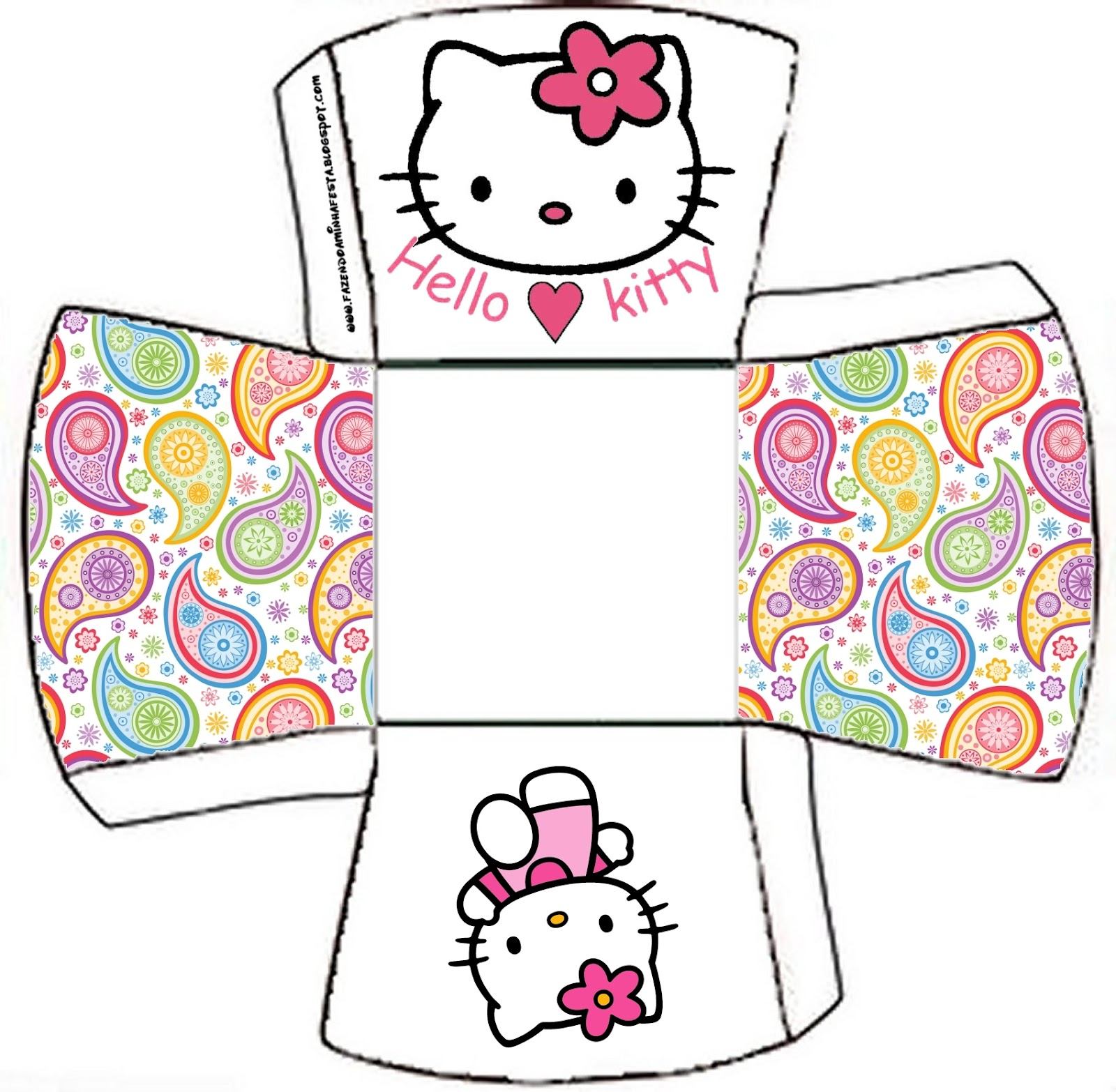 Hello Kitty Free Printable Boxes Oh My Fiesta In English