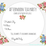 High Tea Invitation Template Free FREE PRINTABLE TEMPLATES