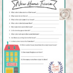 Housewarming Games Printable Gridgitcom Instant Download Housewarming