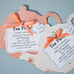 Invitations For The Vintage Tea Party Tea Party Invitations Diy Tea