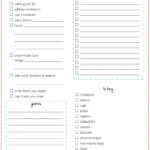 Kid s Birthday Party Planner Party Planner Checklist Birthday Party