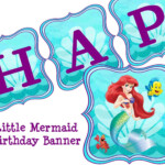 Little Mermaid Free Party Printables Buscar Con Google Mermaid