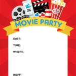 Movie Night Invitation Ideas Invitationpiper78