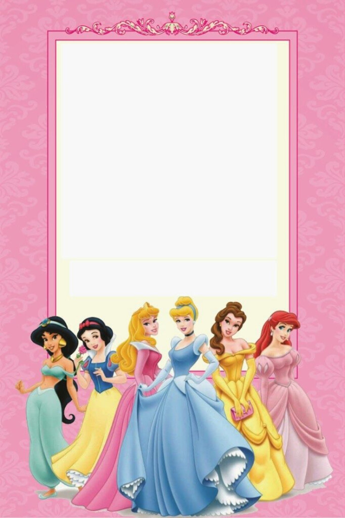 Oh My Fiesta In English Disney Princess Party Free Printable Mini 