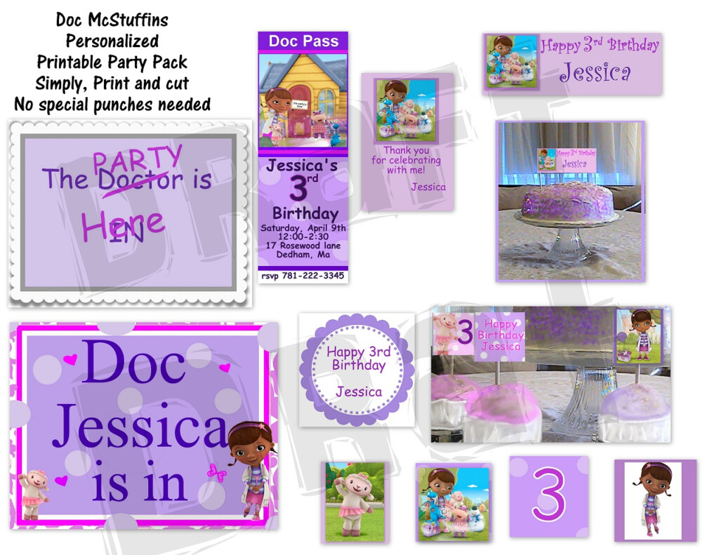 Partys4less Doc McStuffins Party Ideas