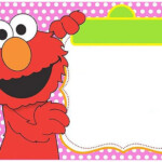 Pink Elmo Invitation Template For Girls Elmo Invitations Elmo