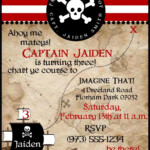 Pirate Birthday Party Invitations WordingFREE PRINTABLE Birthday