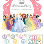 Princess Party Printables Disney Princess Invitations Princess