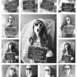 PRINTABLE Bachelorette Party Mugshot Signs UP To 5 SIGNS Customized