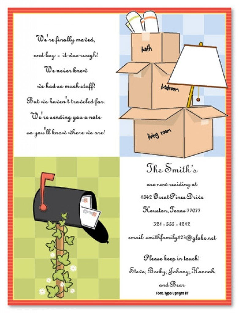 Printable Housewarming Party Invitations Free