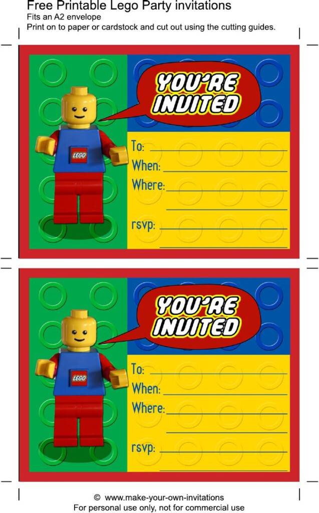 Printable Lego Birthday Invitations Lego Birthday Invitations Lego 