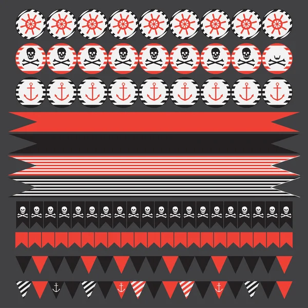 Printable Set Of Vintage Lumberjack Party Elements Templates Labels 