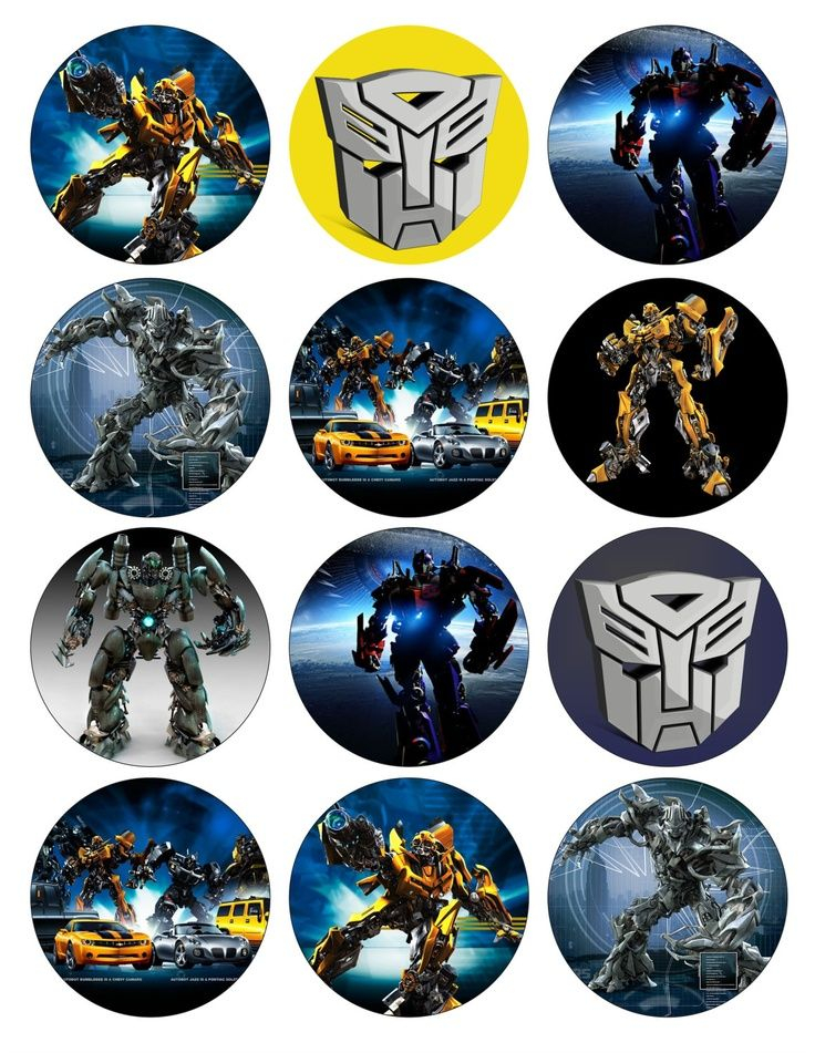 Printables Toppers Transformers Pesquisa Google Transformers 