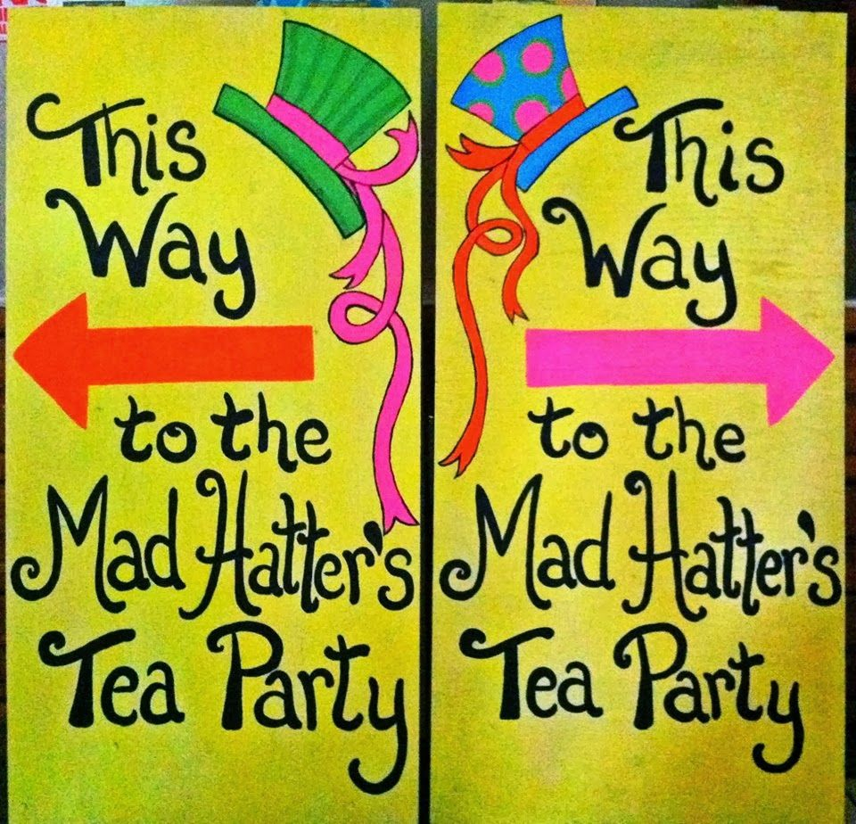 So I REALLY Needed These Mad Hatter Tea Party Tea Party Mad 