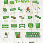 The Grinch Party Printable Kit Birthday Buzzin