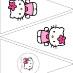 The Vintage Farmhouse Hello Kitty Party Free Printables