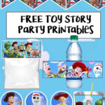 Toy Story 4 Birthday Party Printable Files Toy Story Party