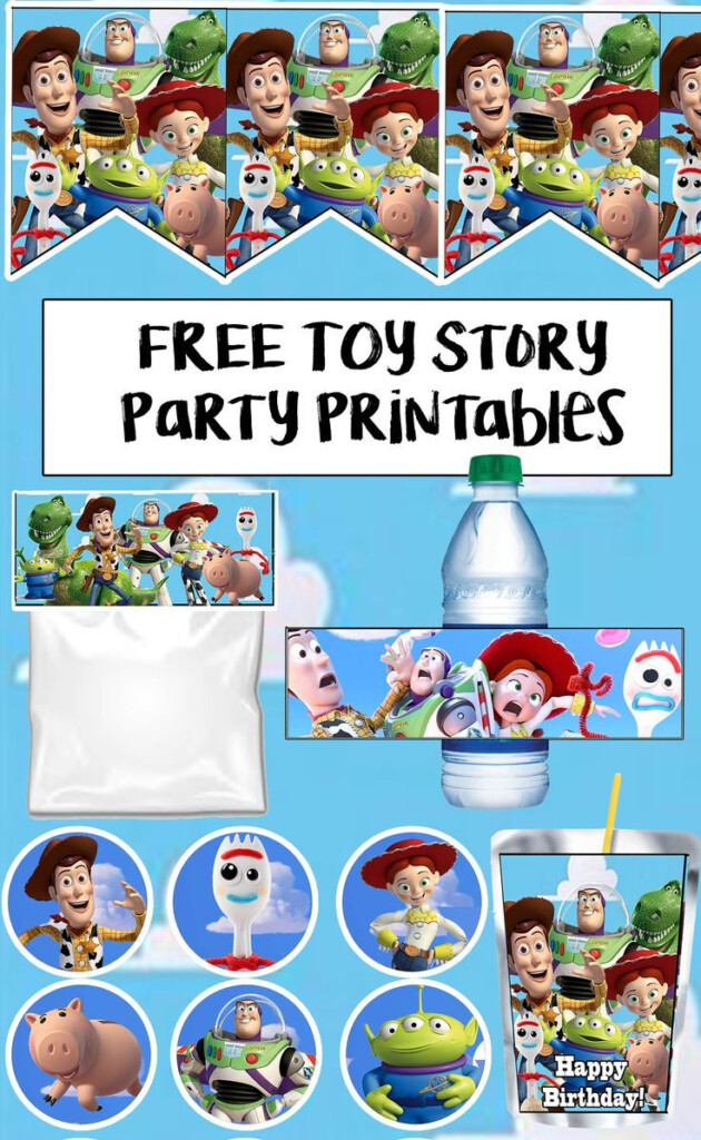 Toy Story 4 Birthday Party Printable Files Toy Story Party 