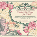 Vintage Tea Party Invites