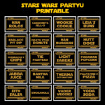 10 Best Star Wars Party Printables Printablee