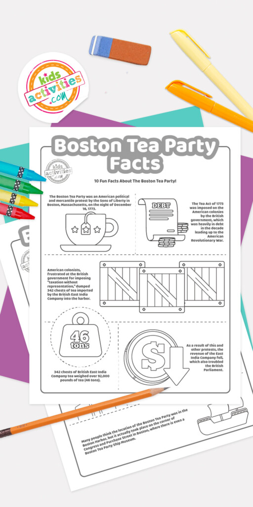 10 Boston Tea Party Facts Free Printable Oil Drum Art News