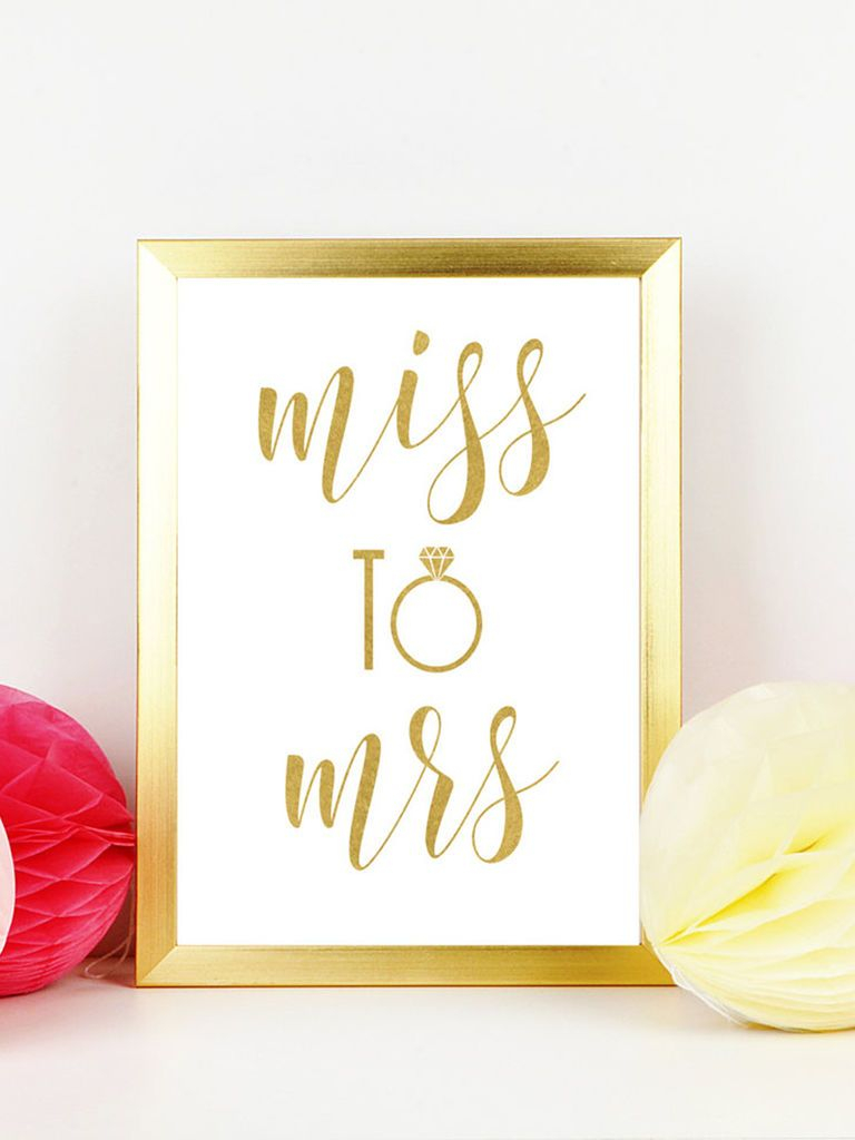 10 Easy and Fun Bachelorette Printables Bachelorette Decorations