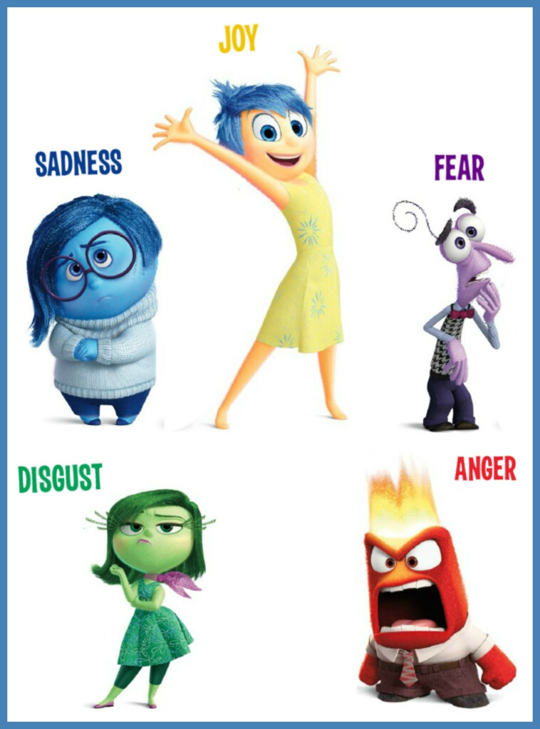  11 Printable Inside Out Characters Ideas