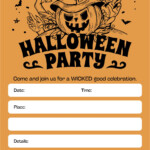 15 Best Adult Halloween Party Invitations Printable Printablee