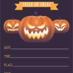 15 Best Free Printable Blank Halloween Invitations Printablee