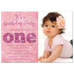 1st Birthday Invitation Card Wording Vintage Birthday Wishes