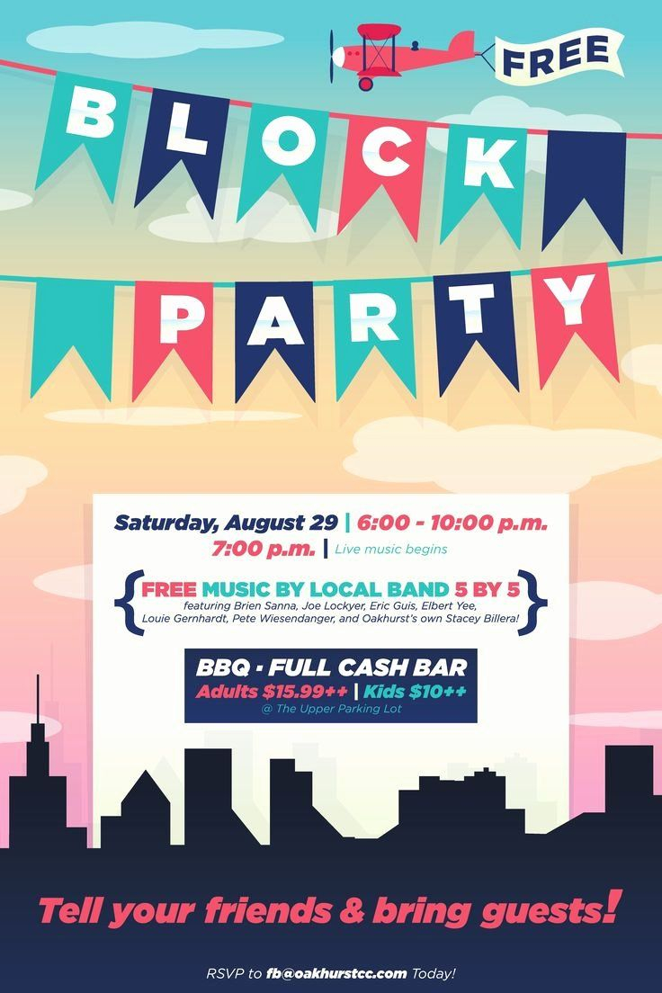  24 Block Party Flyer Templates Free In 2020 With Images Flyer And 