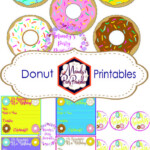 25 Best Free Donut Party Printables Mandy s Party Printables Images