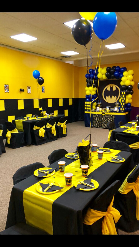 26 Decoration Ideas For Batman Party New Inspiraton 