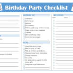 26 Life easing Birthday Party Checklists Kitty Baby Love