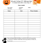 37 Best Potluck Sign up Sheets For Any Occasion TemplateLab