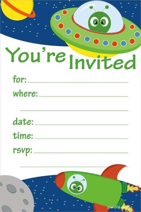 39 Kids Birthday Invitation Templates PSD AI Word EPS Free 