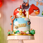 50 Angry Birds Cake Decorating Kit Background