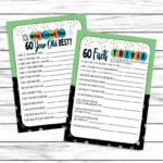 60th Birthday Party Games How Well Do You Know The 60 Year Etsy