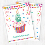 6th Birthday Party Invitations Personalise Online Plus Free Envelopes