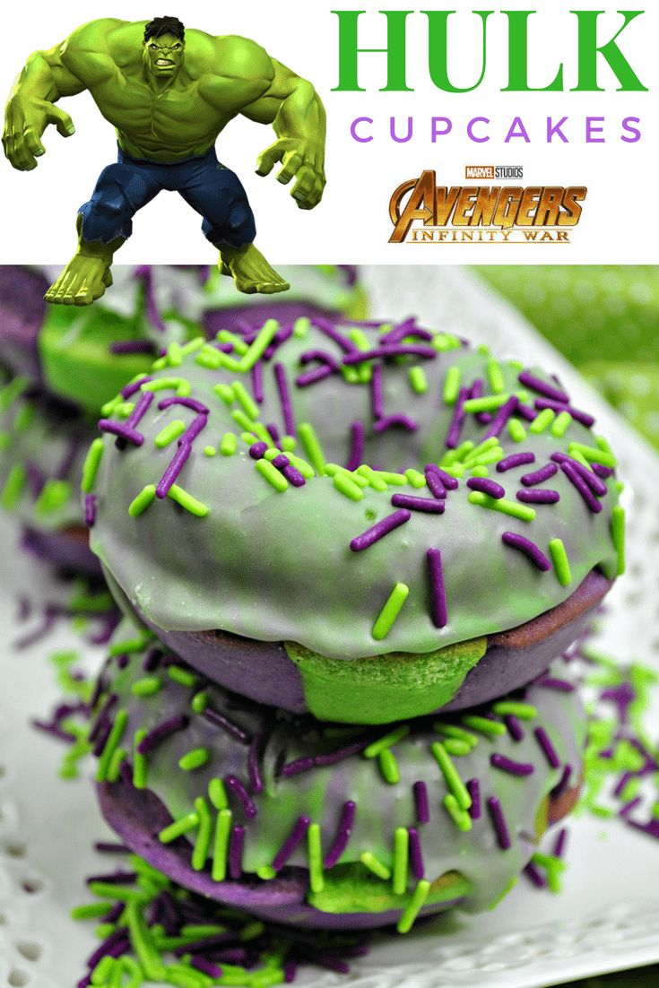 Avengers Infinity War Party Idea Hulk Donuts Recipe Donut Recipes 