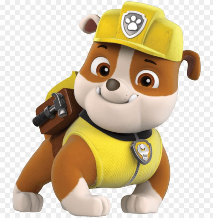 Aw Patrol Rubble Paw Patrol PNG Image With Transparent Background Png