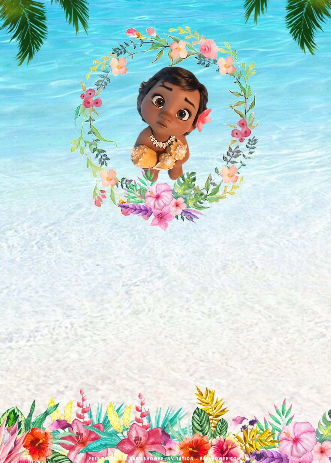 Baby Moana Birthday Party Ideas Free Printable Moana Birthday 