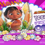 BABY MOANA POOL PARTY BIRTHDAY INVITATION Oscarsitosroom Pool Party