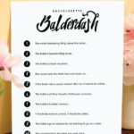 Bachelorette Party Game Bachelorette Balderdash Designs By Miss