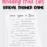 Bachelorette Party Mad Libs Free Printables Printable Templates